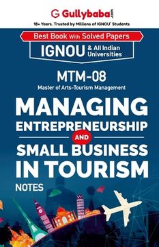 portada "MTM-08 Managing Entrepreneurship and Small Bussiness in Tourism " (en Inglés)