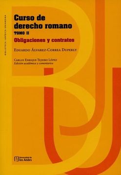 portada CURSO DE DERECHO ROMANO (TOMO II) OBLIGACIONES Y CONTRATOS