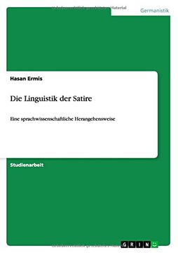 portada Die Linguistik der Satire (German Edition)