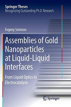 portada Assemblies of Gold Nanoparticles at Liquid-Liquid Interfaces: From Liquid Optics to Electrocatalysis (Springer Theses) (en Inglés)