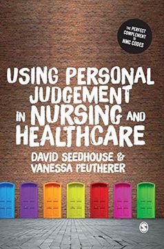 portada Using Personal Judgement in Nursing and Healthcare (en Inglés)
