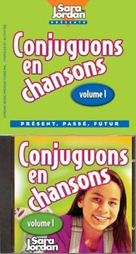 portada Conjuguons en Chansons: 1 ((Songs That Teach French Serie) ()