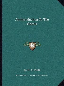 portada an introduction to the gnosis