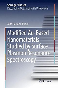 portada Modified Au-Based Nanomaterials Studied by Surface Plasmon Resonance Spectroscopy (Springer Theses)