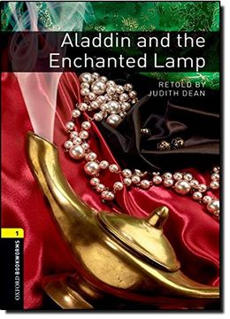 portada Oxford Bookworms Library: Aladdin and the Enchanted Lamp: Level 1: 400-Word Vocabulary (Bookworms Series) 