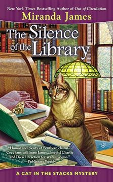 portada The Silence of the Library (Cat in the Stacks Mystery) (in English)