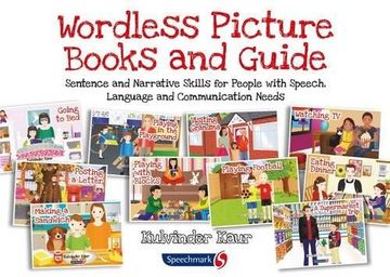 portada Wordless Picture Books and Guide: Sentence and Narrative Skills for People with Speech, Language and Communication Needs (en Inglés)