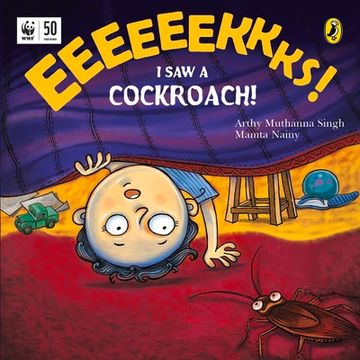 portada Eeks! I saw a Cockroach! (en Inglés)