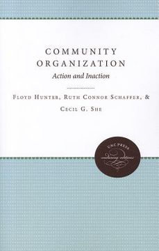 portada community organization: action and inaction (en Inglés)