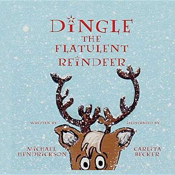 portada Dingle the Flatulent Reindeer (en Inglés)