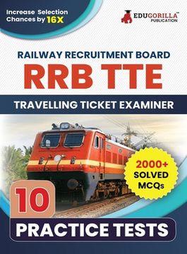portada Rrb Tte: Travelling Ticket Examiner Recruitment Exam Book 2023 (English Edition) Railway Recruitment Board 10 Practice Tests (2 (en Inglés)