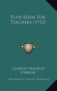 portada plan book for teachers (1912)