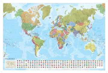 portada World Political map (Marco Polo Maps) (in English)