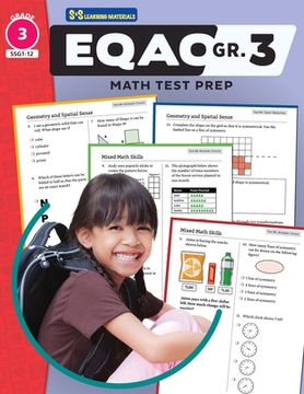 portada EQAO Grade 3 Math Test Prep Guide (en Inglés)