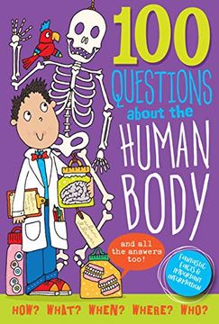 portada 100 Questions About the Human Body (en Inglés)