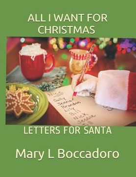 portada All I Want for Christmas: Letters for Santa
