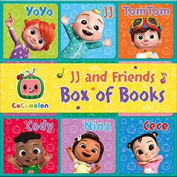 portada Official Cocomelon: Jj & Friends box of Books (en Inglés)