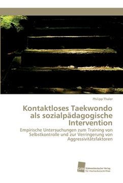 portada Kontaktloses Taekwondo als sozialpädagogische Intervention (en Alemán)