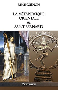 portada La Métaphysique Orientale & Saint Bernard (in French)