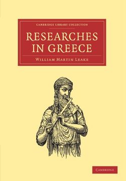 portada Researches in Greece Paperback (Cambridge Library Collection - Linguistics) (en Inglés)