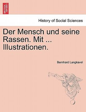 portada Der Mensch und seine Rassen. Mit ... Illustrationen. (in German)