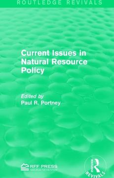 portada Current Issues in Natural Resource Policy