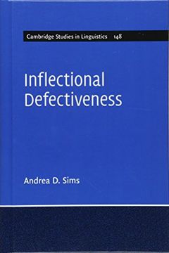 portada Inflectional Defectiveness (Cambridge Studies in Linguistics) (en Inglés)