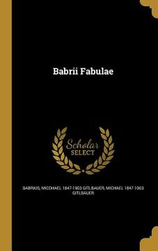 portada Babrii Fabulae (en Inglés)