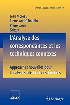 portada L'analyse des Correspondances et les Techniques Connexes: Approches Nouvelles Pour L'analyse Statistique des Données (en Francés)