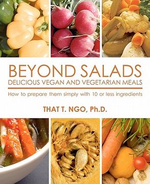 portada beyond salads delicious vegan and vegetarian meals (en Inglés)