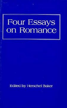 portada four essays on romance (en Inglés)
