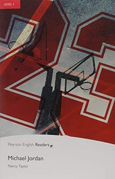 portada Penguin Readers 1: Michael Jordan Book & cd Pack: Level 1 (Pearson English Graded Readers) - 9781405878128 (in English)