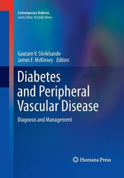 portada Diabetes and Peripheral Vascular Disease: Diagnosis and Management (en Inglés)