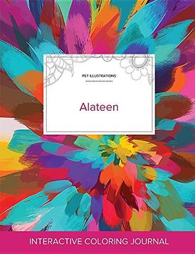 portada Adult Coloring Journal: Alateen (Pet Illustrations, Color Burst)