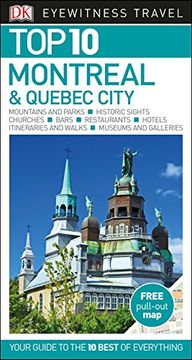 portada Dk Eyewitness Top 10 Travel Guide Montreal & Quebec City