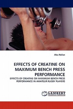 portada effects of creatine on maximum bench press performance (in English)