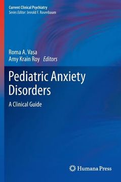 portada pediatric anxiety disorders: a clinical guide