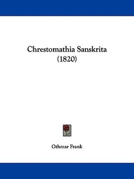 portada chrestomathia sanskrita (1820) (in English)