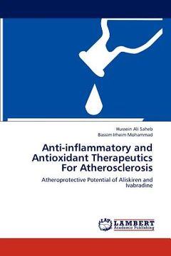 portada anti-inflammatory and antioxidant therapeutics for atherosclerosis (en Inglés)