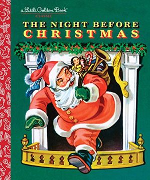 portada The Night Before Christmas (Little Golden Book) (en Inglés)
