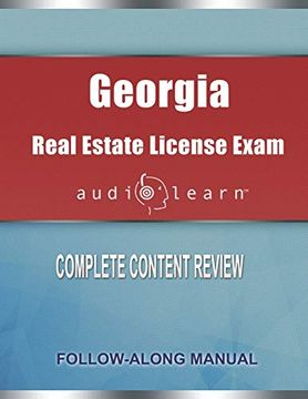 portada Georgia Real Estate License Exam Audiolearn: Complete Audio Review for the Real Estate License Examination in Georgia! (en Inglés)