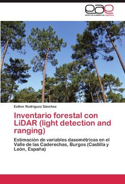 portada inventario forestal con lidar (light detection and ranging) (en Inglés)