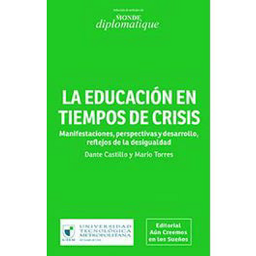 portada La Educacion en Tiempos de Crisis (in Spanish)