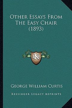portada other essays from the easy chair (1893) (en Inglés)