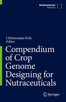 portada Compendium of Crop Genome Designing for Nutraceuticals (in English)