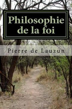 portada Philosophie de la foi (en Francés)
