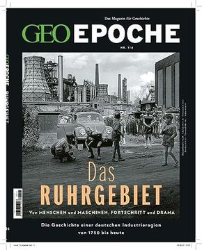 portada Geo Epoche 114/2022 - das Ruhrgebiet (en Alemán)
