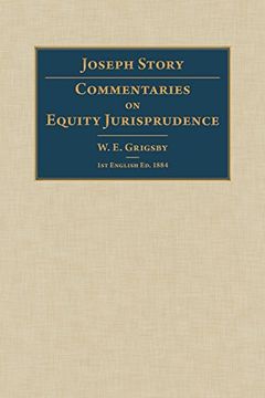 portada Commentaries On Equity Jurisprudence 1st English Ed.