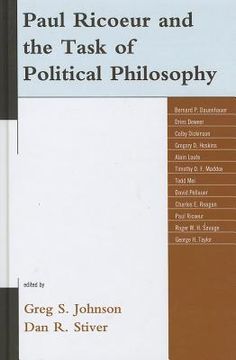 portada paul ricoeur and the task of political philosophy
