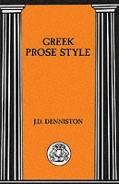portada greek prose style (in English)